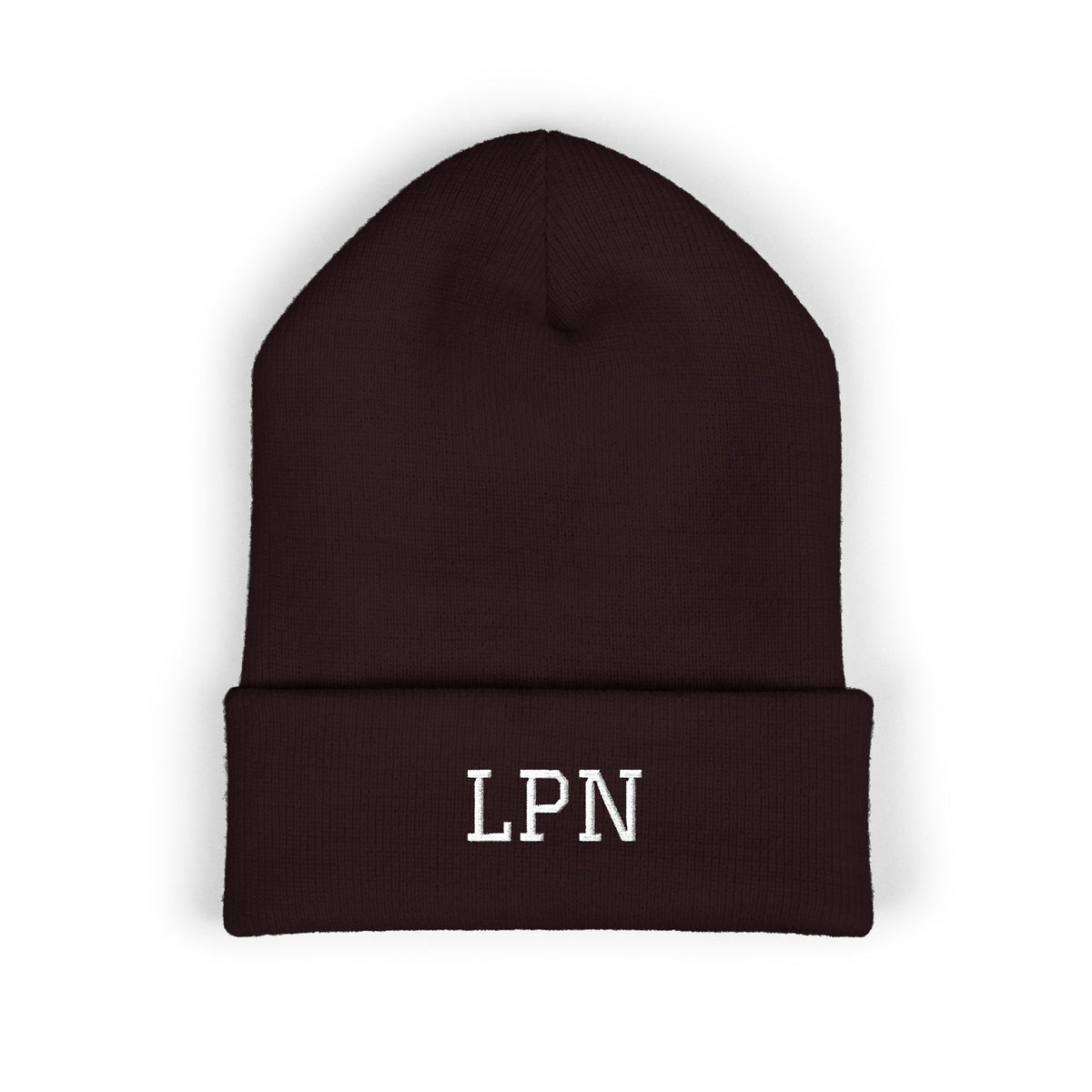 LPN Embroidered Cuffed Beanie