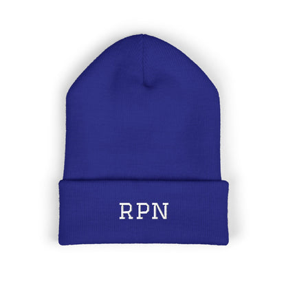 RPN Embroidered Cuffed Beanie