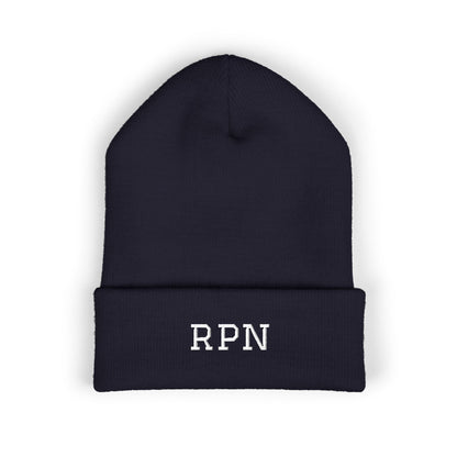 RPN Embroidered Cuffed Beanie