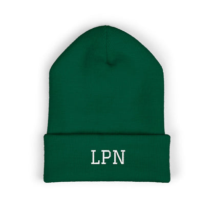 LPN Embroidered Cuffed Beanie