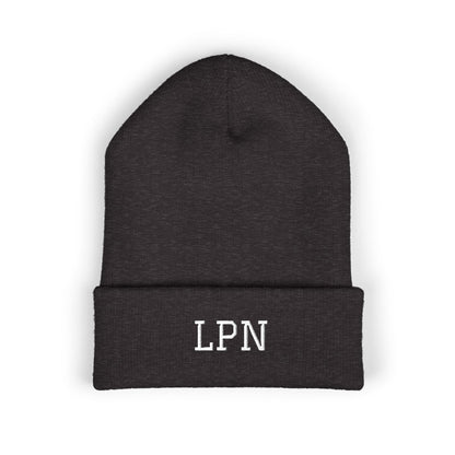 LPN Embroidered Cuffed Beanie