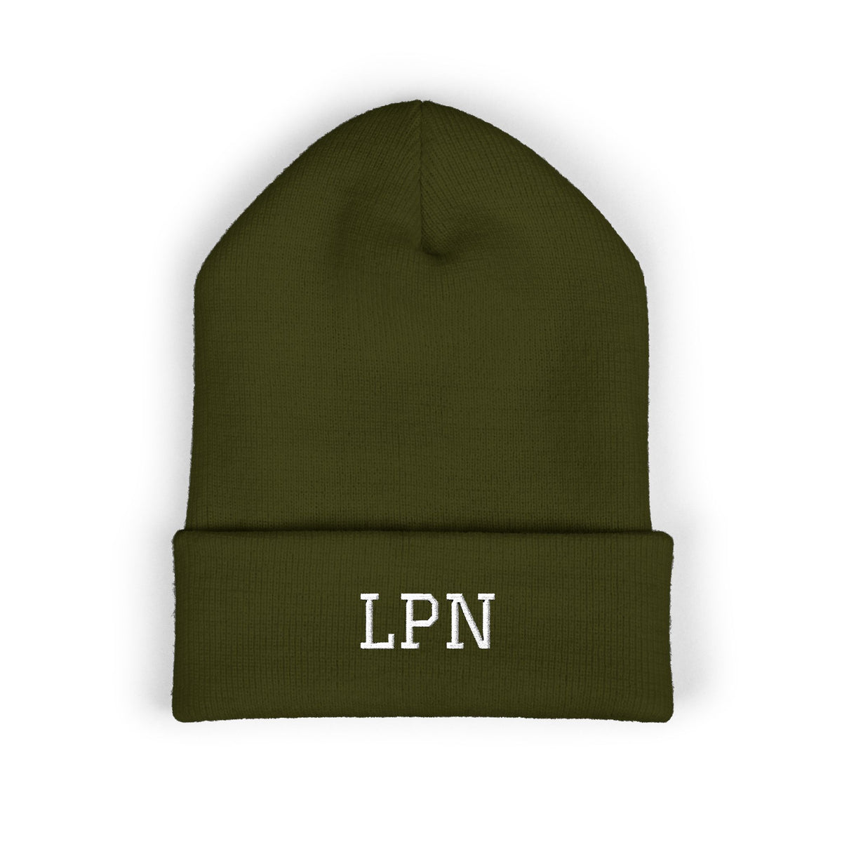 LPN Embroidered Cuffed Beanie