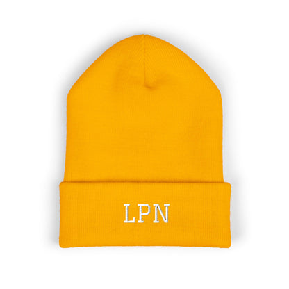 LPN Embroidered Cuffed Beanie