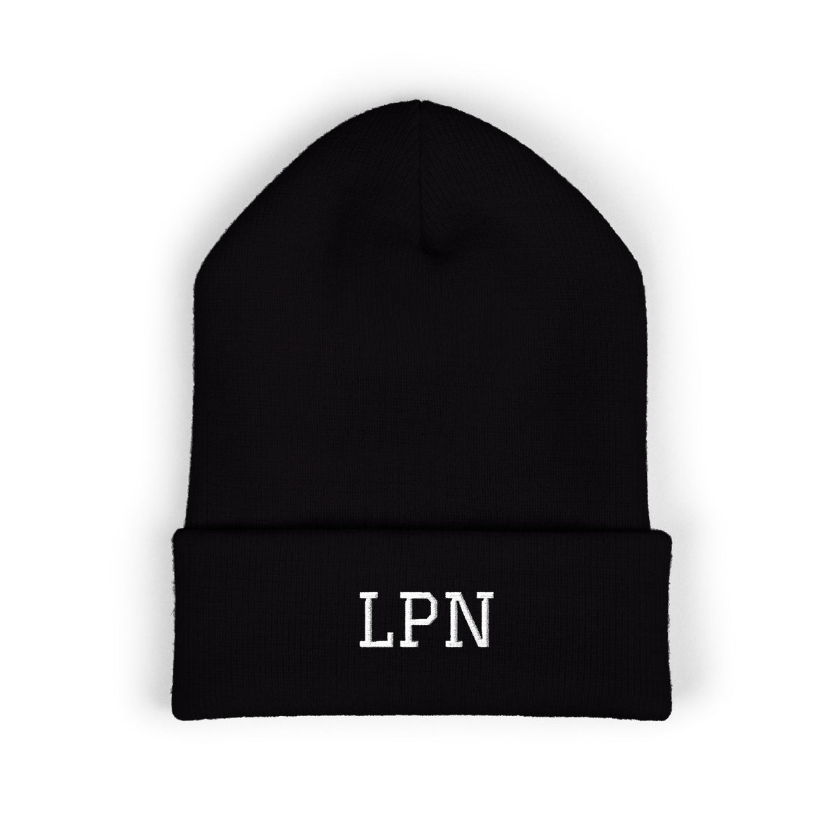 LPN Embroidered Cuffed Beanie