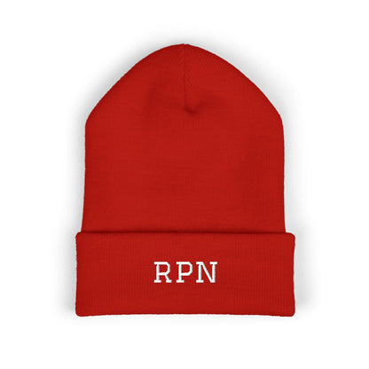 RPN Embroidered Cuffed Beanie