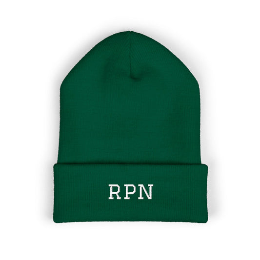 RPN Embroidered Cuffed Beanie