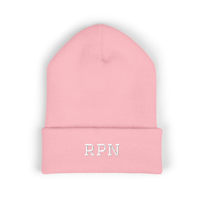 RPN Embroidered Cuffed Beanie