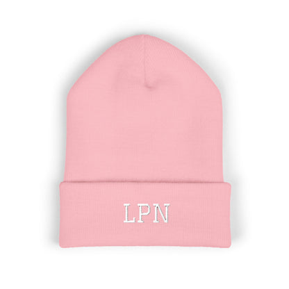 LPN Embroidered Cuffed Beanie