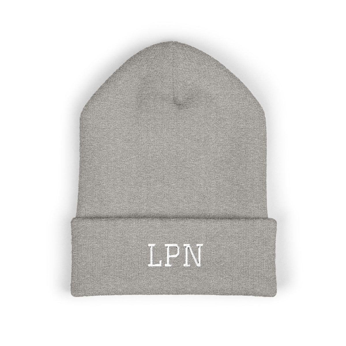 LPN Embroidered Cuffed Beanie