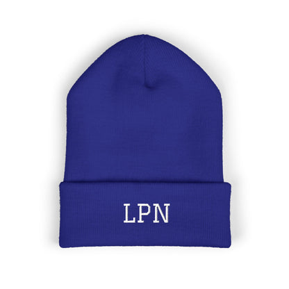 LPN Embroidered Cuffed Beanie